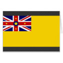 Niue Flag cards by coolcountry Niue Flag cards