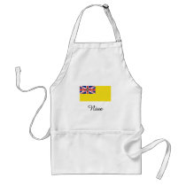 Niue Flag Design aprons by flagshirt Niue Flag Design aprons