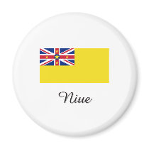 Niue Flag Design magnets by flagshirt Niue Flag Design magnets