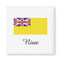 Niue Flag Design magnets by flagshirt Niue Flag Design magnets