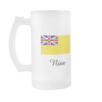 Niue Flag Design mugs