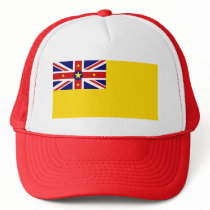 Niue Flag hats by coolcountry Niue Flag hats
