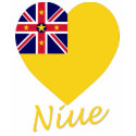 Niue Flag Heart t-shirts by Vexillophile Niue Flag Heart t-shirts