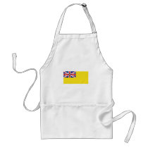 Niue FLAG International aprons by flagshirt Niue FLAG International aprons