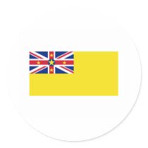 Niue FLAG International stickers by flagshirt Niue FLAG International stickers
