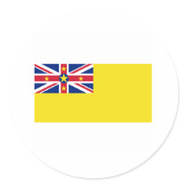 Niue FLAG International stickers by flagshirt Niue FLAG International stickers