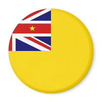 Niue Flag magnets by coolcountry Niue Flag magnets