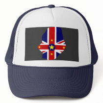 Niue flag map hats by FlagStore Niue flag map hats