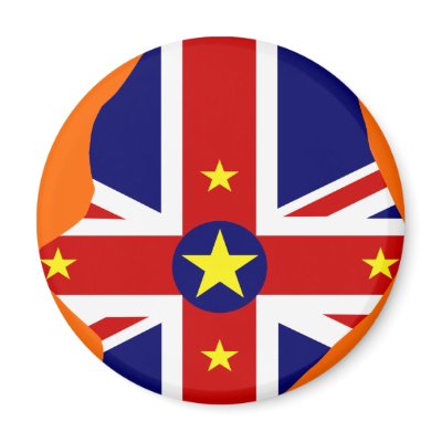 Niue flag map magnets by FlagStore