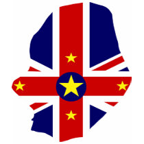 Niue flag map t-shirts