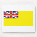 Niue Flag Mousepad by FlagTshirts Niue Flag Mousepad