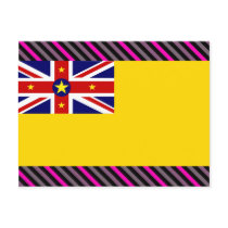 Niue Flag postcards
