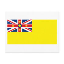 Niue Flag Postcard