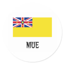 Niue Flag stickers by flagshirt Niue Flag stickers