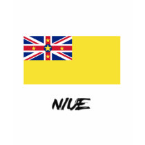 Niue Flag t-shirts