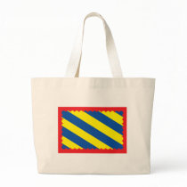 Nivernais Flag Tote Bag by FlagTshirts Nivernais Flag Tote Bag