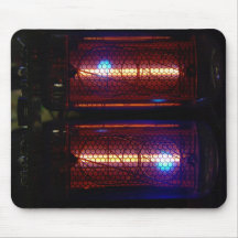 Nixie Tubes Mouse Mat