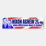 Nixon/Agnew 2016 bumper stickers