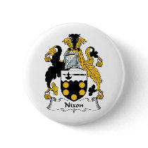 Nixon Family Crest buttons by coatsofarms Nixon Family Crest buttons