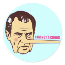 Nixon, I am not a Crook stickers