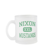 Nixon - Mustangs - High School - Laredo Texas mugs