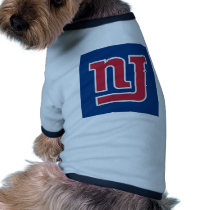 NJ Giants Logo Pet Shirt