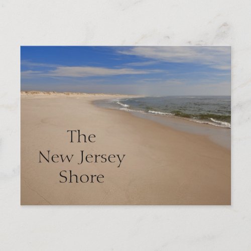 NJ Shore Postcard postcard
