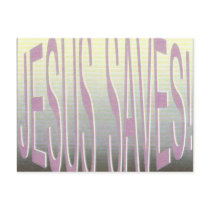 NJesussaves, "Because he loves you!" postcards by lcondeso NJesussaves, "Because he loves you!" postcards