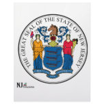 NJPI New Jersey State Seal Letterhead Template