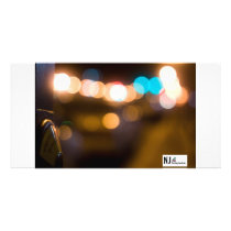NJPI Parking meter takes on the night. photo cards