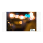 NJPI Parking meter takes on the night. Photo Greeting Card