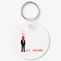 No1 assasin keychains by CasuallyHardcore No1 assasin keychains