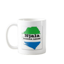 No1 SIERRA LEONE T-SHIRT AND ETC mugs by AFRICANKOKO No1 SIERRA LEONE T-SHIRT AND ETC mugs