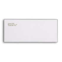 No. 10 Envelopes with polka dots inside