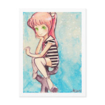 no.188 pink-haired sailor for renee postcards
