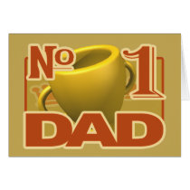 No. 1 Dad card