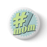 No. 1 Mom Mother's Day buttons