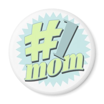 No. 1 Mom Mother's Day Magnet by koncepts