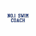 No.1 Swim Coach embroidered shirts by swimclub No.1 Swim Coach embroidered shirts