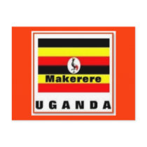 No 1 Uganda PostCard by AFRICANKOKO No 1 Uganda PostCard