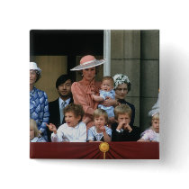 No.20 Prince William Buckingham Palace 1985 Pinback Button