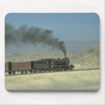 No. 2188 heads a freight through the barren Northw Mouse Pads