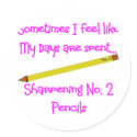No 2 Pencil Gifts for Teachers, secretaries etc stickers by gailg1957 No 2 Pencil Gifts for Teachers, secretaries etc stickers