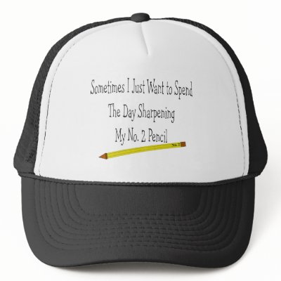 No. 2 Pencil T-Shirts & Gifts Mesh Hat