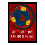 No. 2 Year Of The Snake (Chinese New Year Card)