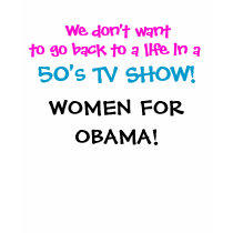 No 50s TV Show Obama T-shirts