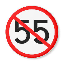 No 55 refrigerator magnets