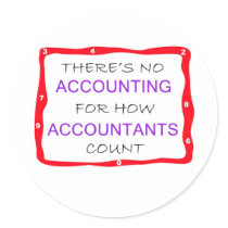 No Accounting for Accountants stickers