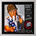 No Agenda Cover Art (#189) poster posters