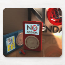 No Agenda Show Mousepad by noagenda No Agenda Show Mousepad